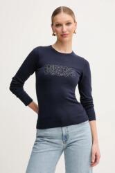 GUESS pulóver PARIS könnyű, női, sötétkék, W5GR18 Z2NQ2 - sötétkék L