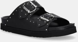 Scholl bőr papucs BEATRIZ fekete, női, F306131004 - fekete Női 41