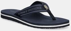 Tommy Hilfiger flip-flop HILFIGER WEBBING BEACH SANDAL sötétkék, női, lapos talpú, FW0FW08515 - sötétkék Női 40