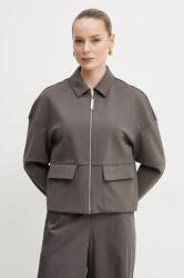 MM Max Mara Leisure rövid kabát barna, átmeneti, oversize, 2516911037600 - barna S
