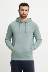 PUMA pamut melegítőfelső zöld, férfi, sima, kapucnis, 684728 - zöld XL