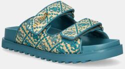 Guess papucs FADELIZZ türkiz, női, FLJFZZ FAB19 - türkiz Női 40