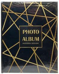 Gedeon Photo Album - Modern Design fényképalbum - 200 db 10x15 cm - fekete/arany (B46200S-BRAND-1)