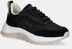 Calvin Klein sportcipő RUNNER LACE UP MESH MIX fekete, női, HW0HW02487 - fekete Női 37 - answear - 37 990 Ft