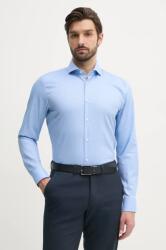 HUGO BOSS ing férfi, olasz galléros, slim, 50538962 - kék 42
