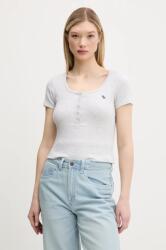 Abercrombie & Fitch t-shirt női, szürke, KI139-5271 - szürke XL