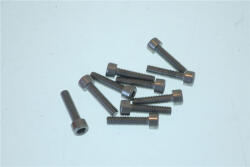  KÉSZLET 10DB CSAVAR M6x25 TCEI ROZSDAMENTES