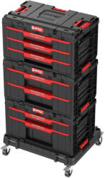 Qbrick System Box QBRICK® System ONE Workshop - Cart, 3x Toolbox, 4 részes szerszámosláda készlet (STP01239950)