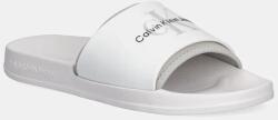 Calvin Klein Jeans papucs SLIDE MONOGRAM TPU fehér, férfi - fehér Férfi 44