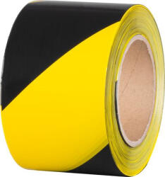 Strend Pro Szalag Strend Pro, 80 mm, L-250 m, PE, figyelmeztető, sárga/fekete (STP012173090)