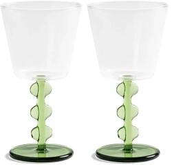 &k amsterdam borospohár készlet petal set 200 ml 2 db - többszínű Univerzális méret
