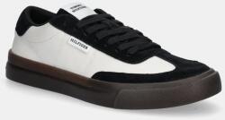 Tommy Hilfiger bőr sportcipő TH CUPSET SUMMER LTH fehér, férfi, FM0FM05487 - fehér Férfi 41