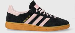 Adidas velúr sportcipő Handball Spezial fekete, IE5897 - fekete Női 38 2/3