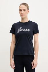 Guess pamut póló női, sötétkék, V5GI02 K9RM1 - sötétkék XS