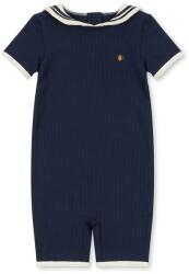 Konges Sløjd gyerek fürdőruha SAILOR ONESIE sötétkék, KS102633 - sötétkék 98