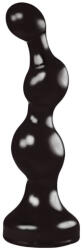 Zizi XXX Zizi Twist érzéki anális plug, fekete, 17 x 4, 5 cm - pajkospajtas