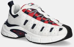 Tommy Jeans bőr sportcipő ARCHIVE 95 fehér, férfi, EM0EM01584 - fehér Férfi 42