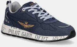 Aeronautica Militare sportcipő SC276CT3332 sötétkék, férfi, SC276CT3332 - sötétkék Férfi 41