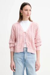 Guess pamut kardigán RUTH rózsaszín, női, W5GR43 Z3C71 - rózsaszín XS