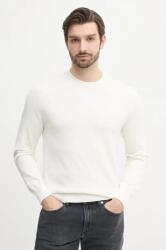 Calvin Klein pamut pulóver könnyű, férfi, fehér, LV040BM343 - fehér XL