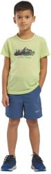 Jack Wolfskin gyerek rövidnadrág TURBULENCE SHORTS K sima, állítható derekú, A63685 - kék 176