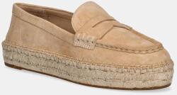 Lauren Ralph Lauren espadrilles velúrból Luize Loafer - bézs Női 36