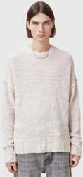 AllSaints gyapjú pulóver CHILLION férfi, fehér, M028KC - fehér XL