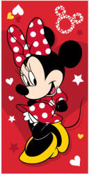 Disney Minnie Pretty in Red fürdőlepedő, strandtörölköző 70x140 cm