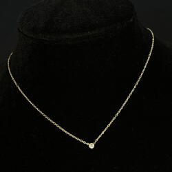 ElectraStore Colier Auriu Diamond Look (C1636)