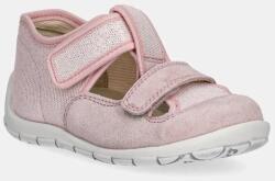 Froddo gyerek velúr papucs CLASSIC SLIPPERS rózsaszín, G1700412 - rózsaszín 22