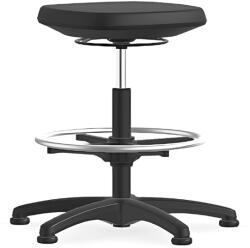 Bimossa Labsit fix talpas, magasított laboratóriumi zsámoly Műanyag