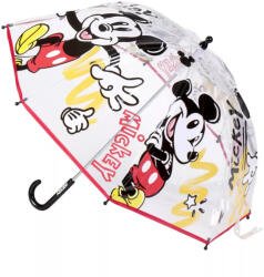  Disney Mickey Cartoon gyerek átlátszó esernyő Ø71 cm (CEP2400000714) - oliviashop