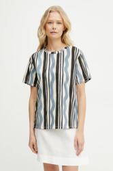 Weekend Max Mara pamut póló női, 2515971012600 - többszínű L