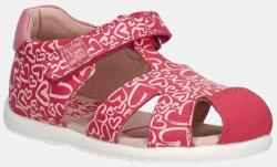 Agatha Ruiz de la Prada gyerekszandál bőrből rózsaszín, 252902 - rózsaszín 18