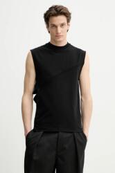 Heliot Emil t-shirt fekete, SS25_M_09_136_BLK01 - fekete XL