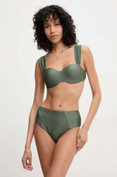 Answear. LAB bikini felső zöld, merevített kosaras - zöld S - answear - 9 990 Ft
