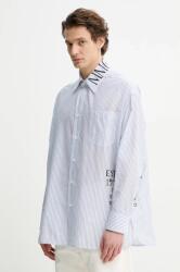 MM6 Maison Margiela pamut ing férfi, galléros, fehér, relaxed, SH0DT0014. M35251 - fehér 48