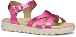 Geox gyerekszandál bőrből SANDAL SOLEIMA - rózsaszín 25