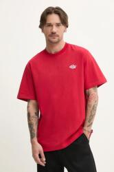 Dickies pamut póló piros, férfi, sima, DK0A4YAI0ER1 - piros L