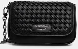 Emporio Armani bőr táska fekete, EW001923 AF15874 - fekete Univerzális méret