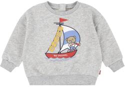 Levi's baba felső LEVIS SAILING 3D CREW szürke, nyomott mintás, 6EM320 - szürke 74