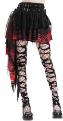 Devil Fashion fustă damă DEVIL FASHION - Black and Red Gothic Punk - SKT210