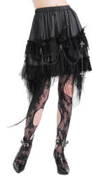 Devil Fashion Fustă femei DEVIL FASHION - Black Gothic Cross - SKT205