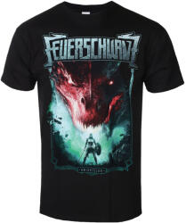NNM Tricou bărbați Feuerschwanz - Knightclub Album Cover - Negru - 51447400