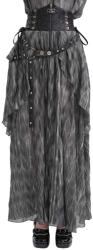Devil Fashion Fustă femei DEVIL FASHION - Grey Gothic - SKT20701