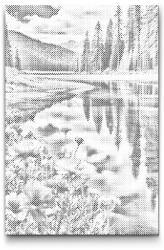  PontPöttyöző - A természet színspektruma Méret: 40x60cm, Keretezés: Keret nélkül (csak a vászon), Szín: Zöld