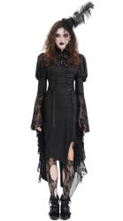 Devil Fashion Rochie femei DEVIL FASHION - Black Vintage Gothic - SKT222