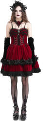 Devil Fashion Rochie femei DEVIL FASHION - Red Gothic Velvet - SKT20602