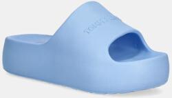 Tommy Jeans papucs CHUNKY POOL SLIDE ESS női, platformos, EN0EN02879 - kék Női 41