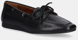Vagabond Shoemakers bőr mokaszin HILLARY fekete, női, lapos talpú, 5925-401-20 - fekete Női 40